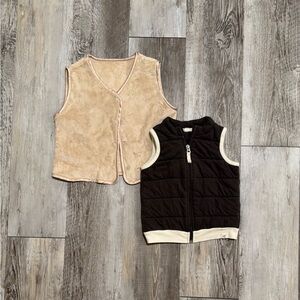 Toddler Vest- BEIGE ONLY